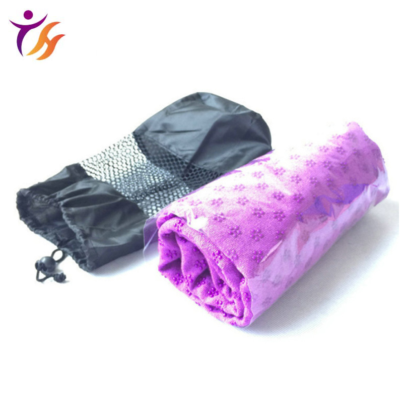 Hot Sale Custom Print Microfiber Eco Friendly Non-Slip Yoga Mat Towel