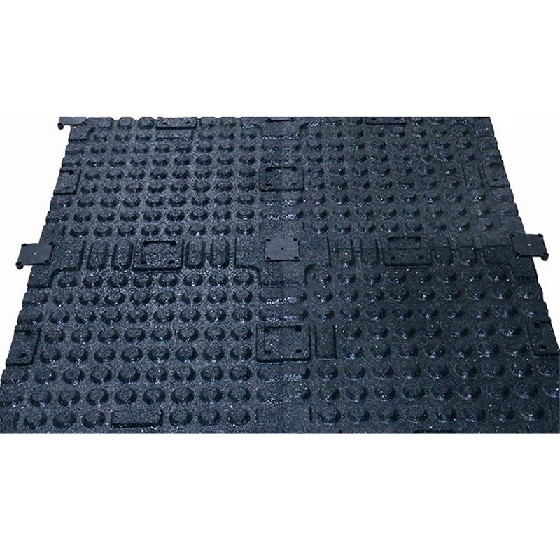Laminate Rubber Tiles Gym Flooring Heavy Equipment Rubber Mat